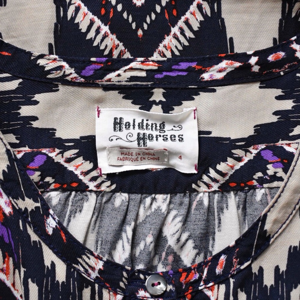 Anthropologie {Holding Horses} Mira Ikat Dress - Picture 16 of 16